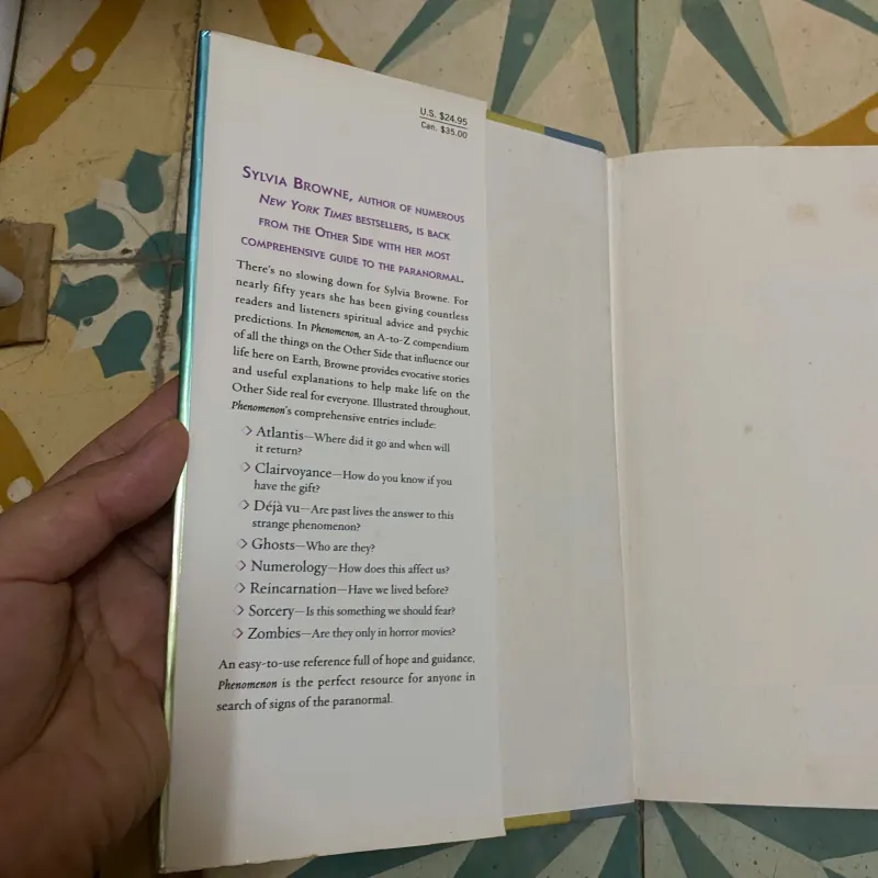 Phenomenon Everything You Need to Know about the Paranormal Sylvia( SÁCH TÂM LINH) 1013675