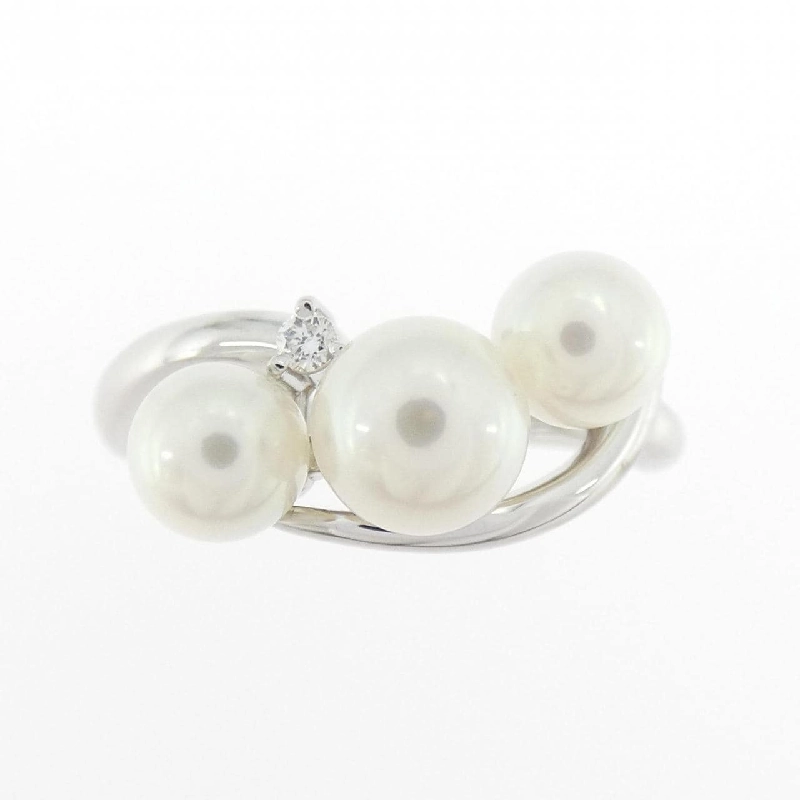 Nhẫn ngọc trai Akoya K18WG 667992