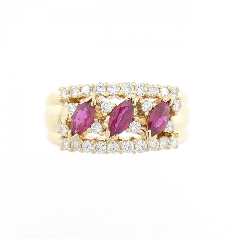 Nhẫn Ruby 18KYG 0.57CT - Hàng hiệu Chính hãng 852076