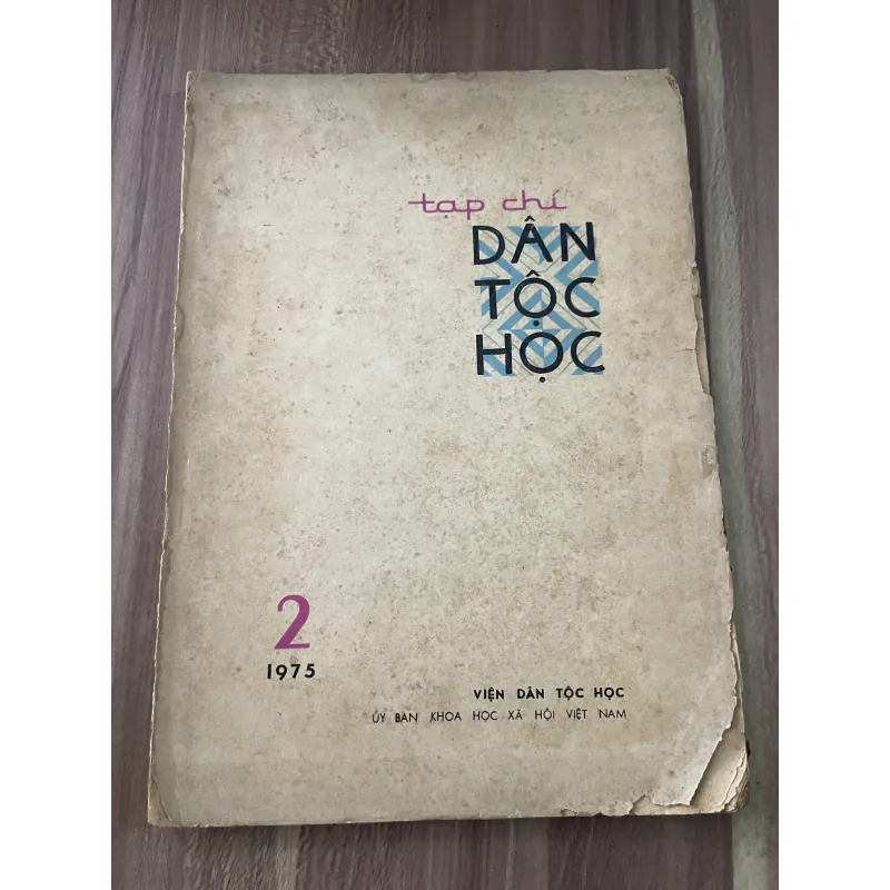 Tạp chí Dân tộc học - khổ lớn -2.1975 789008