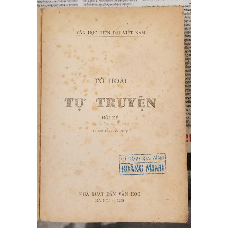Tô Hoài tự truyện (411 trang) 994095