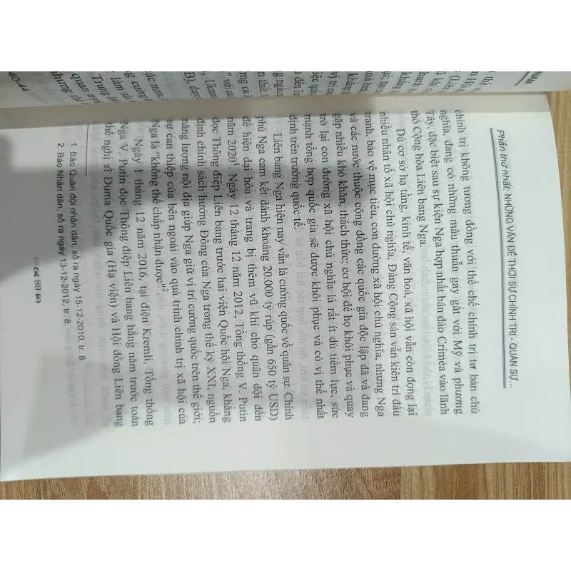 Quan hệ giữa các nước lớn và đối sách của Việt Nam  790732