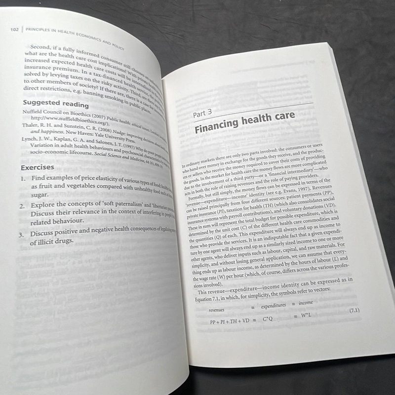 Principles in health Economics and Policy Jan Abel Olsen 317556