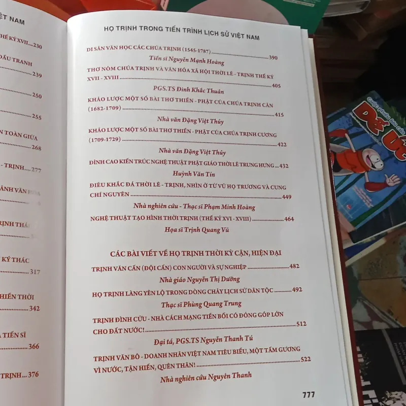 Họ Trịnh Trong Tiến Trình Lịch Sử Việt Nam  1002355