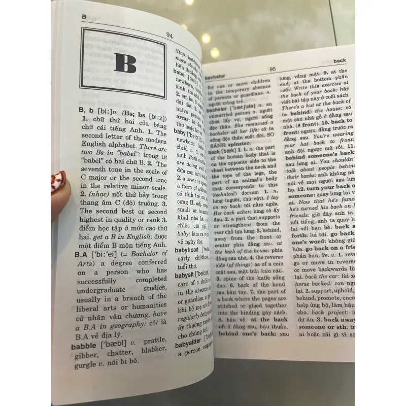 TỪ ĐIỂN ANH - ANH - VIỆT  1001370