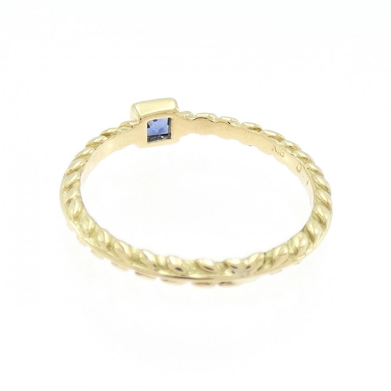 Nhẫn Sapphire K18YG 0.156CT - Hàng hiệu Chính hãng 853904