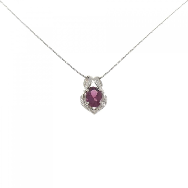 Dây chuyền Garnet PT900/PT850 2.00CT - Hàng hiệu Chính hãng 860237