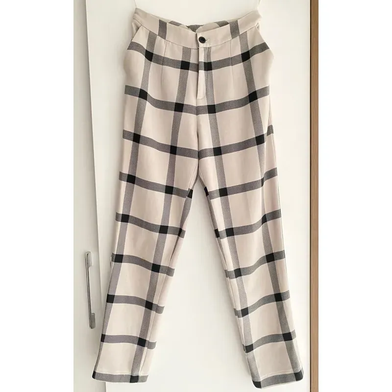 MỚI 98% *** QUẦN KAKI IVY MODA / IVY YOU KẺ CARO* SIZE S* TẶNG QUÀ 0Đ 591505
