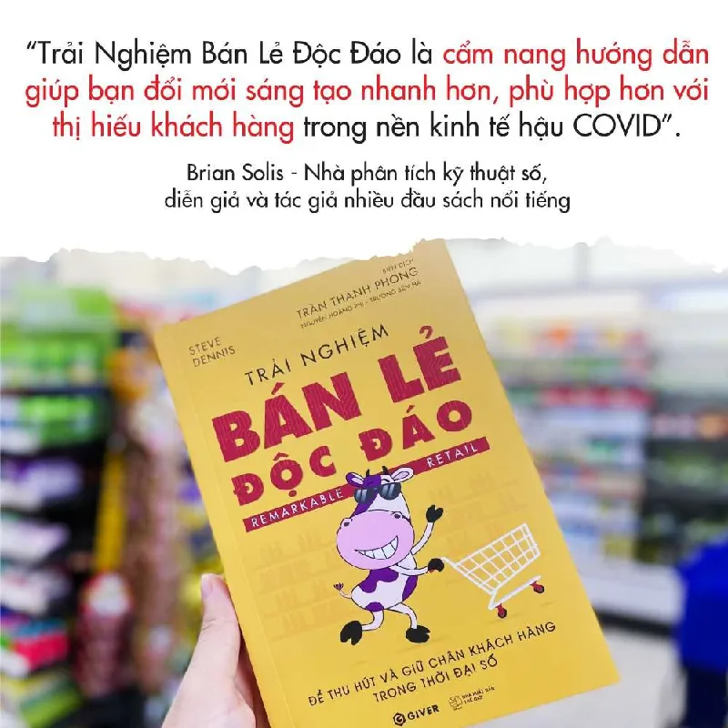Trải Nghiệm Bán Lẻ Độc Đáo - Steve Dennis - GIVER BOOKS - MARKETING KINH DOANH 595486