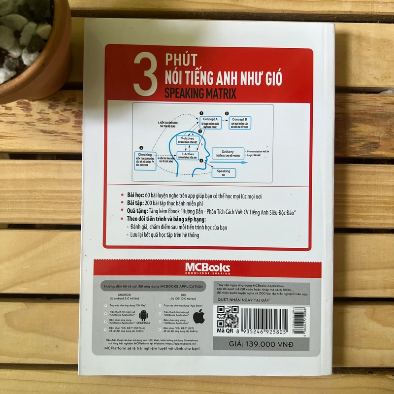 Sách Speaking Matrix - 3 phút nói tiếng Anh như gió - Sách mới chưa dùng 522407