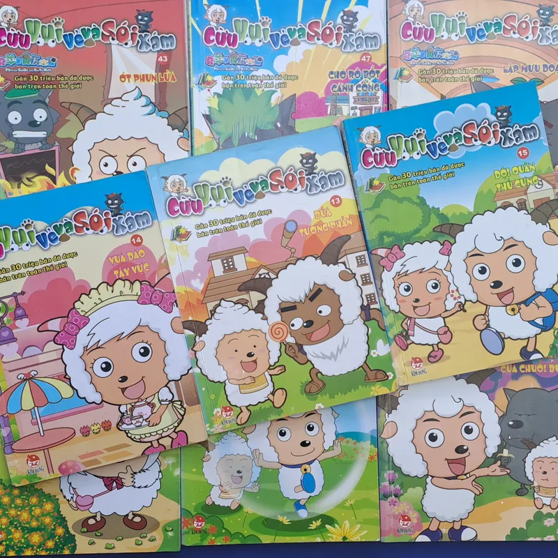 Cừu Vui Vẻ Và Sói Xám ( Set 21 cuốn không trùng) 572891