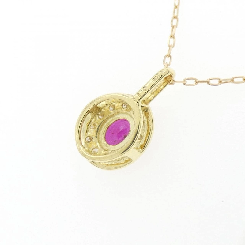 K18YG Nhẫn Ruby 0.11CT - Hàng hiệu Chính hãng 868497