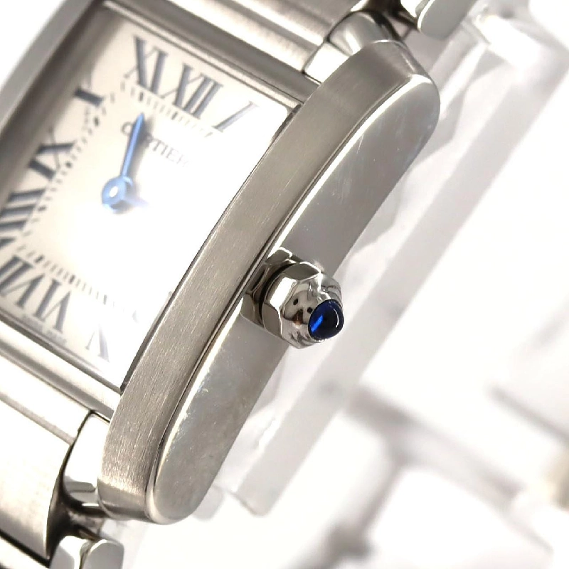 Cartier Tank Française SM W51008Q3 SS Quartz - Hàng hiệu Chính hãng 876384