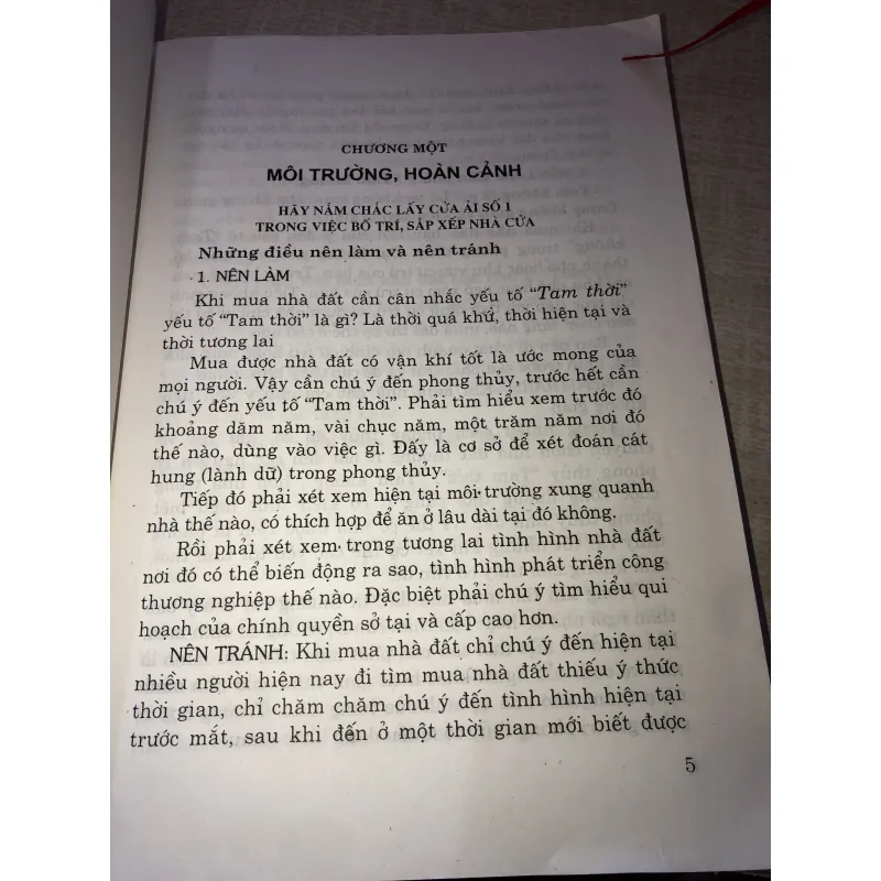 Những kiêng kỵ trong phong thuỷ 993717