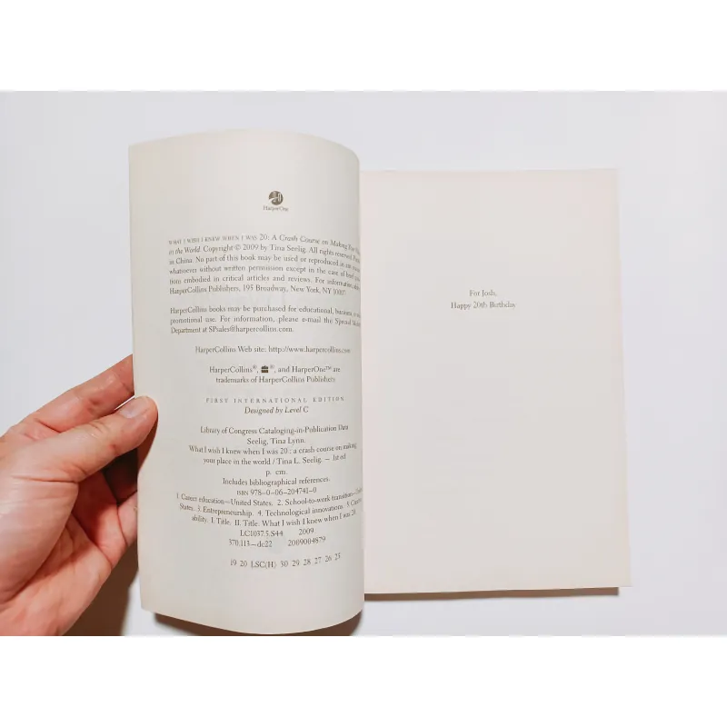 What I Wish I Knew When I was 20 - Tina Seelig 755903