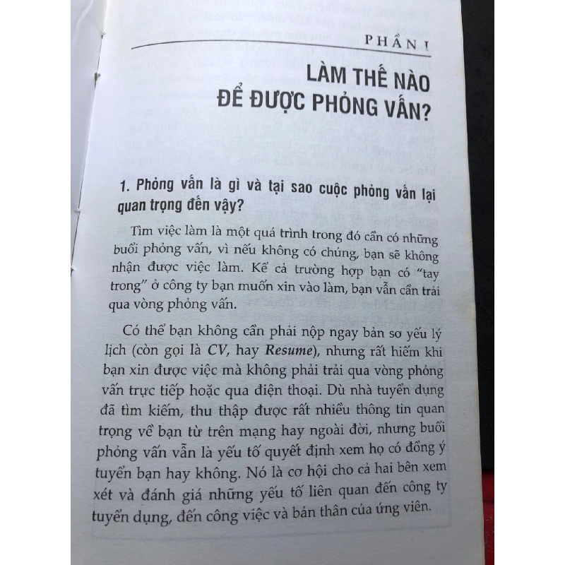 Vượt qua thử thách trong phỏng vấn tuyển dụng 2009 mới 70% ố bẩn nhẹ Alpha Books HPB2006 SÁCH KỸ NĂNG 915906