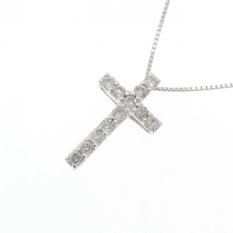 K14WG/K10WG Dây chuyền kim cương 0.20CT - Hàng hiệu Chính hãng 858694