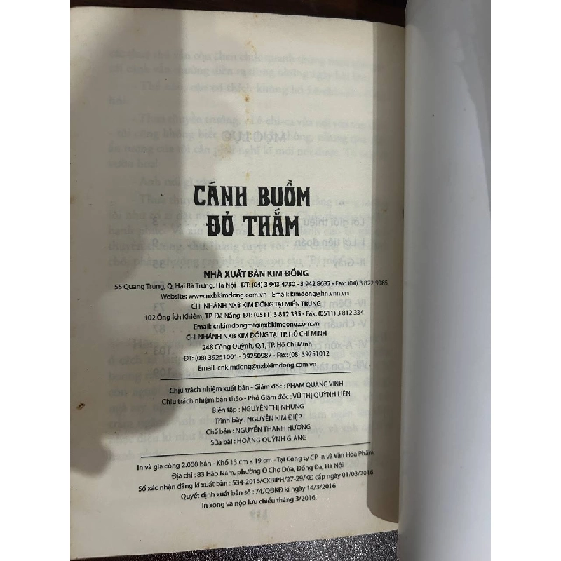 Cánh Buồm Đỏ Thắm - Kim Đồng 1040676