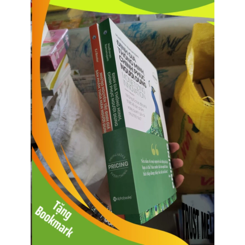 (TẶNG BOOKMARK) Bộ 2 cuốn Định giá thông minh chinh phục người dùng RBK 939806
