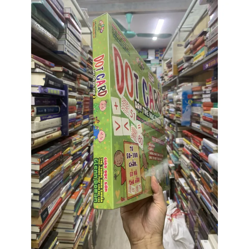 Dot card dạy trẻ học toán 2. Dành cho trẻ từ 3 tháng đến 6 tuổi.  990570