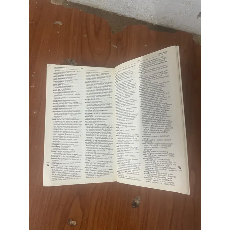 PRISMA WOUỔDENBOEK ENGELS- NEDERLANDS 598737