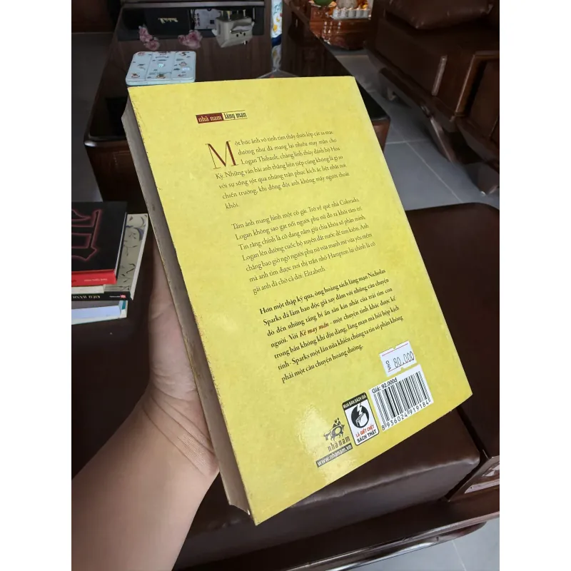 Kẻ May Mắn – Nicholas Sparks | Tiểu thuyết tình cảm lãng mạn sâu sắc- K2 996376