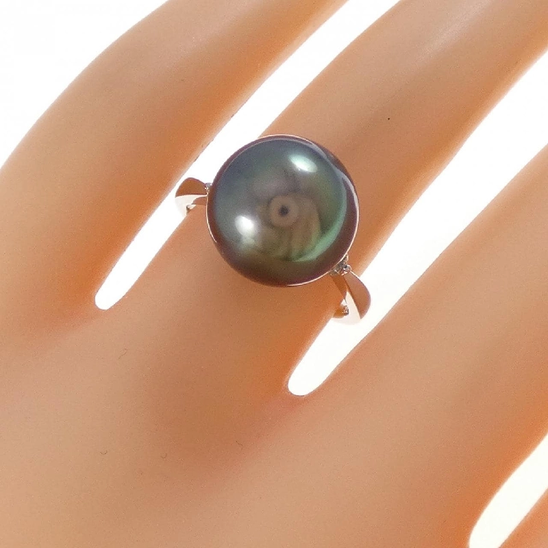 Nhẫn ngọc trai đen PT900 11.6mm - Hàng hiệu Chính hãng 850434