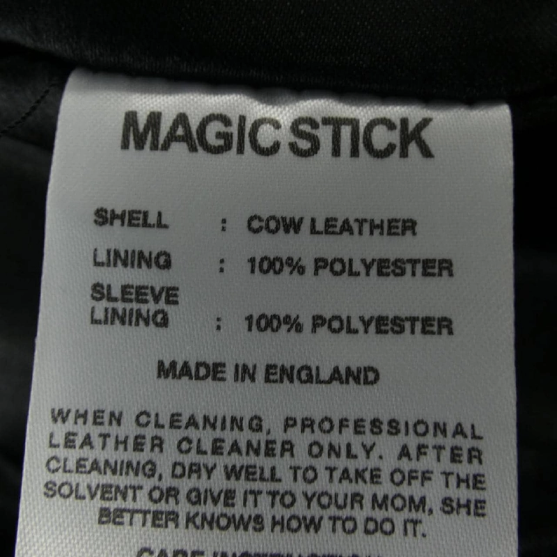 JAMES GROSE MAGIC STICK Áo khoác da - Hàng hiệu Authentic 892346