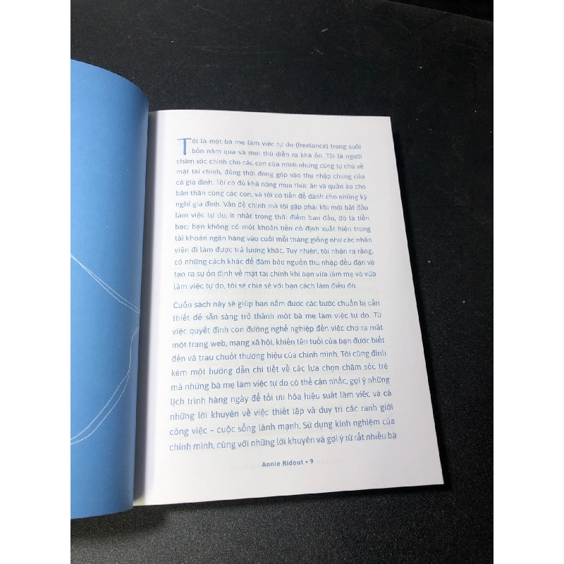 Làm việc tự do - làm mẹ tự tại Annie Ridout 2021 mới 90% HCM2511 912722