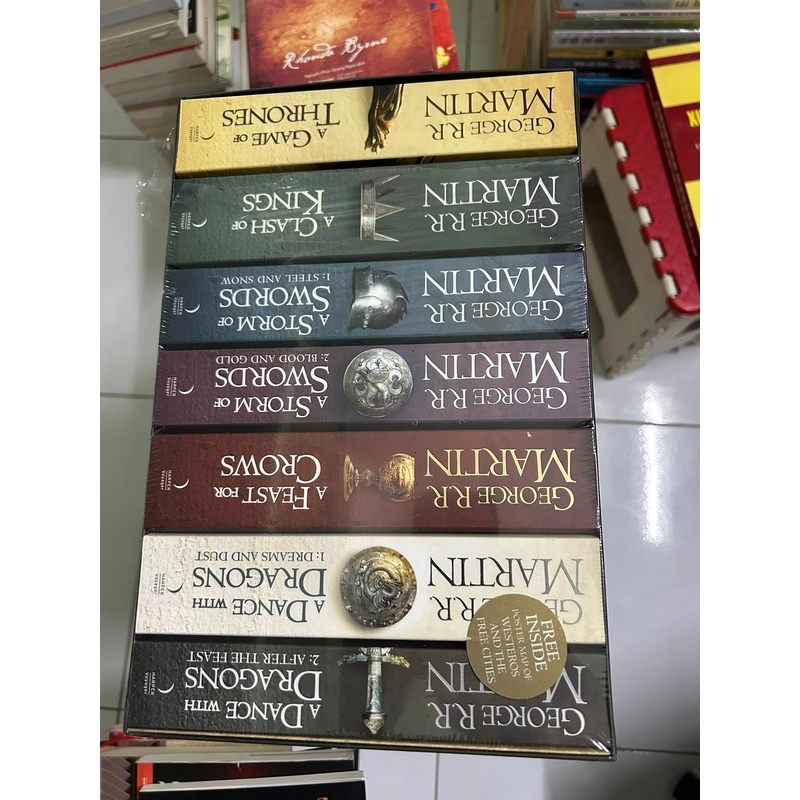 Full bộ sách Trò Chơi Vương Quyền A GAME OF THRONES - 7 Volumes (Paperback) 541699