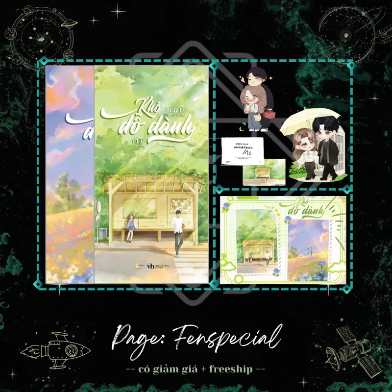 Bản Đặc Biệt - Khó Dỗ Dành - Tập 1 + Tập 2 + Quà 1tr - Fenspecial 990287