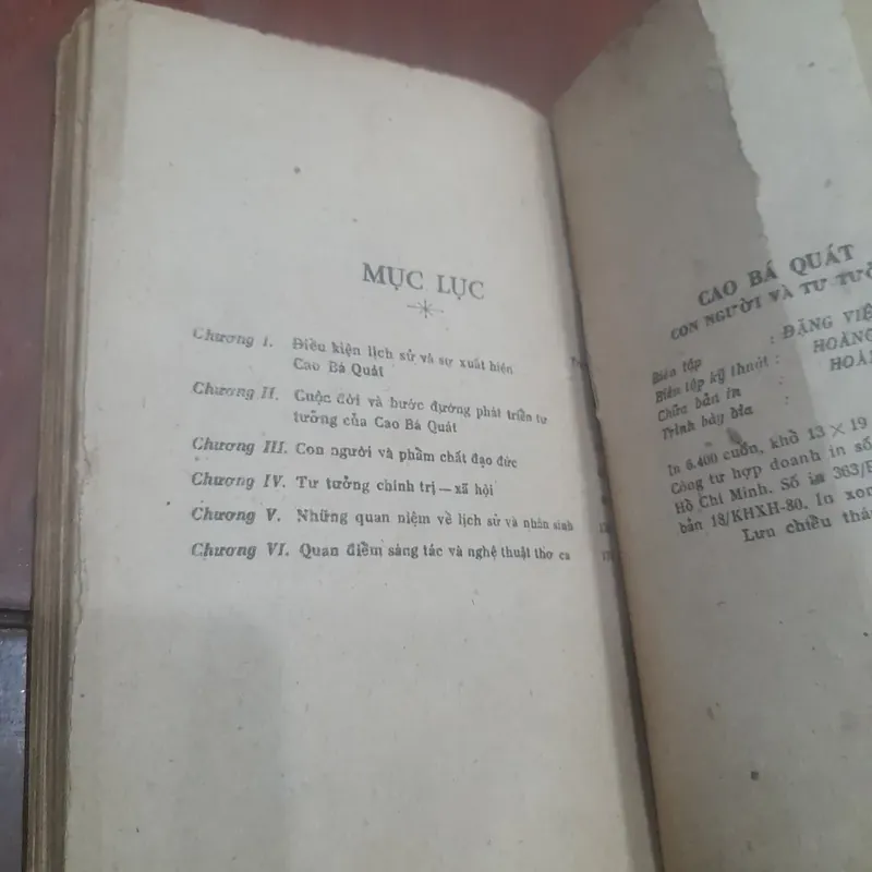 CAO BÁ QUÁT, Con người và Tư tưởng 592751