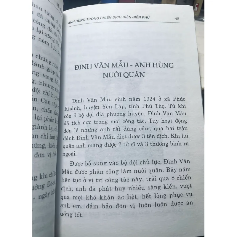 Sách Lịch sử Chiến dịch Điện Biên Phủ - Lê Hải Triễu mới 90% 1003965