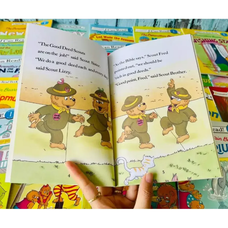 Sách - I Can Read The Berenstain Bears 34 quyển 956955