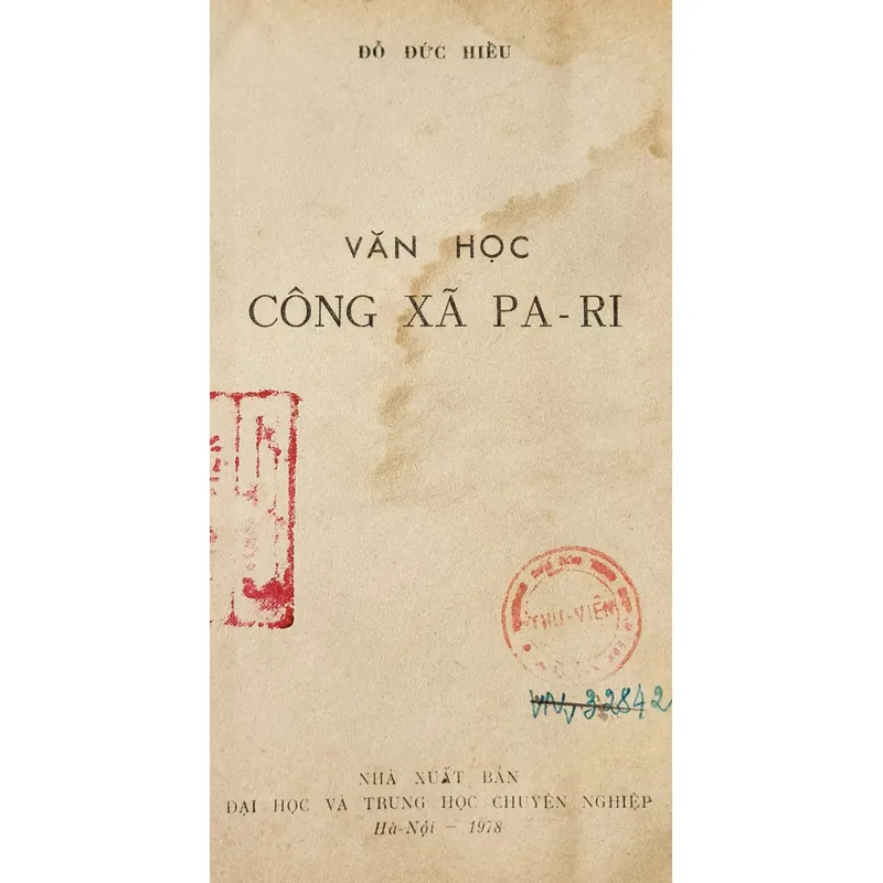 Văn học Công Xã Paris, tác giả Đỗ Đức Hiếu 704941