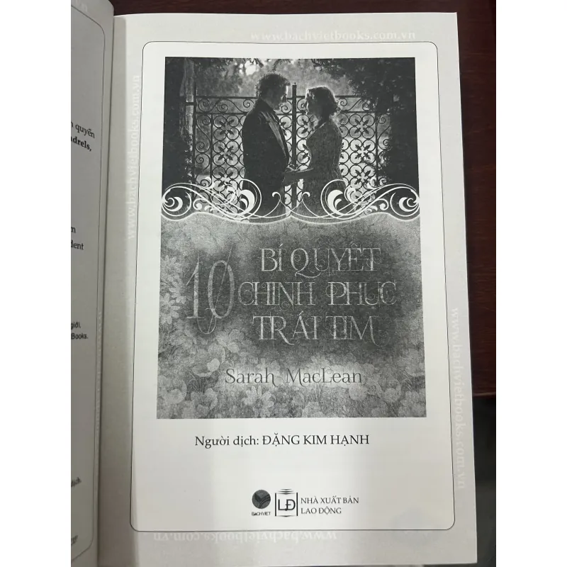 10 BÍ QUYẾT CHINH PHỤC TRÁI TIM - SARAH MACLEAN 1010176