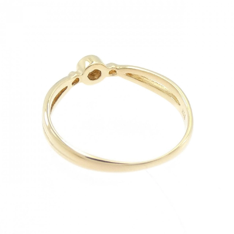 Nhẫn kim cương K18YG 0.03CT 668666