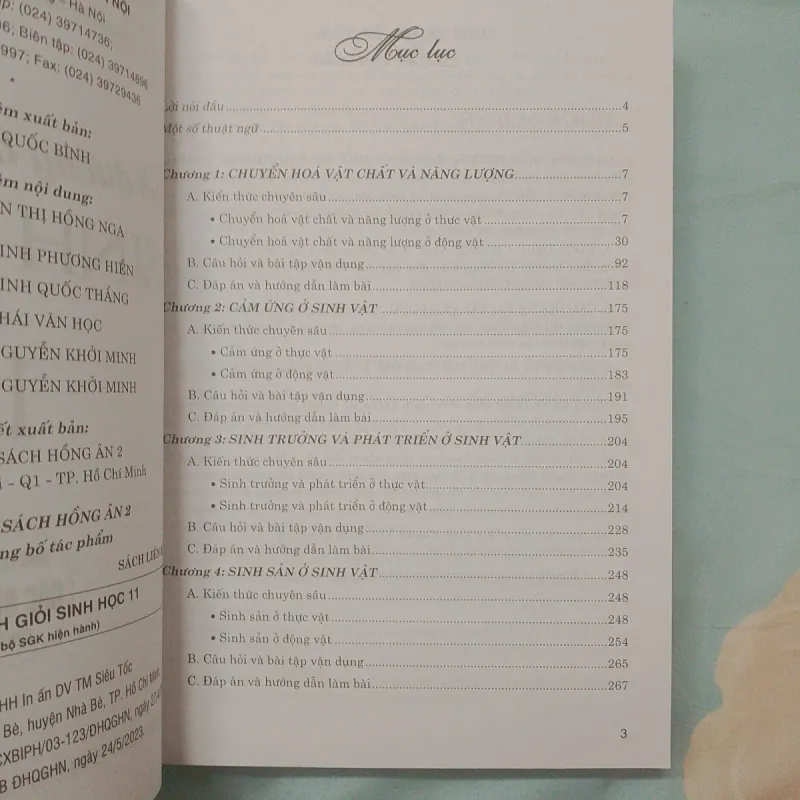 Bồi dưỡng học sinh giỏi sinh học 11 779059