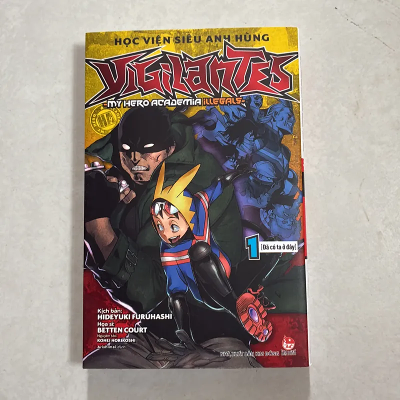 Học viện siêu anh hùng - Vigilantes Tập 1 - 2 (Co) 708495