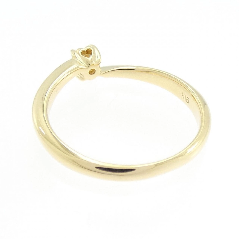 Nhẫn kim cương K18YG 0.10CT 666758