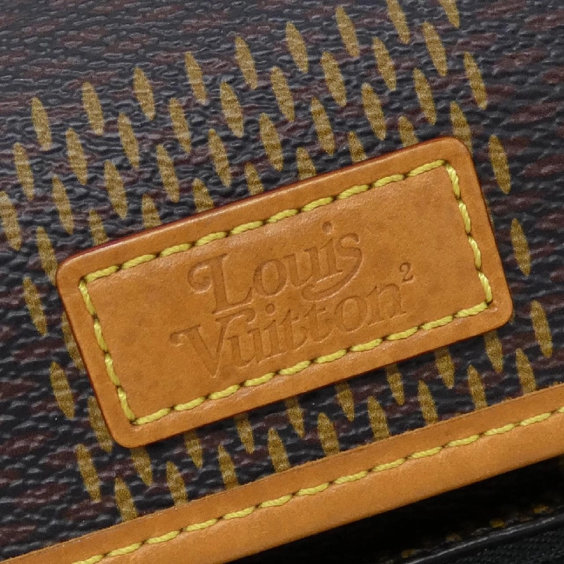 Túi đeo chéo Louis Vuitton Damier Giant (LV Squared) Amazon Messenger N40357 609633