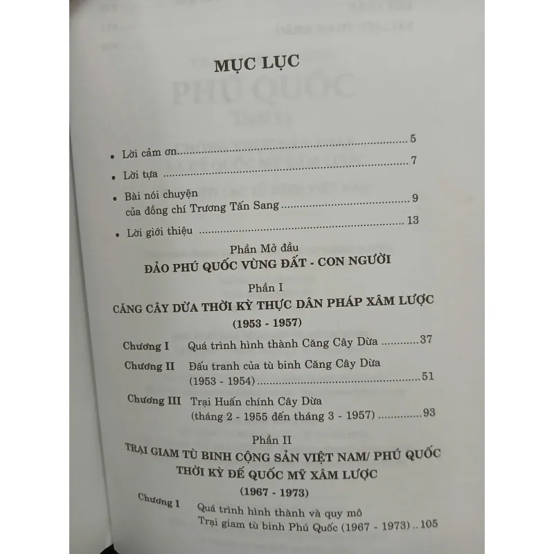 TRẠI GIAM TÙ BINH PHÚ QUỐC THỜI KỲ CHỐNG THỰC DÂN PHÁP VÀ ĐẾ QUỐC MỸ XÂM LƯỢC 644956