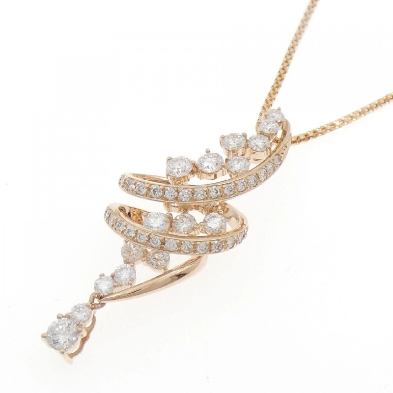 K18PG Dây chuyền kim cương 2.00CT - Hàng hiệu Chính hãng 857419