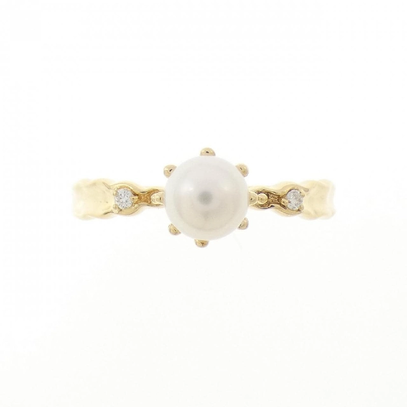 Nhẫn ngọc trai Akoya K18YG 5.2mm - Hàng hiệu Chính hãng 850936