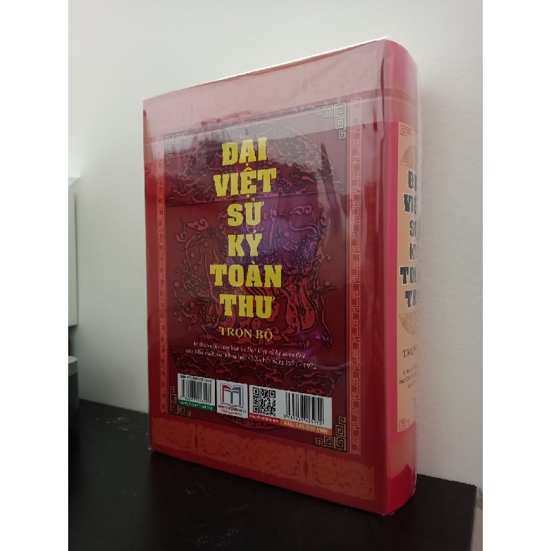 Đại Việt Sử Ký Toàn Thư Trọn Bộ (Tái Bản) - Đào Duy Anh, Cao Huy Giu New 100% ASB2703 66165