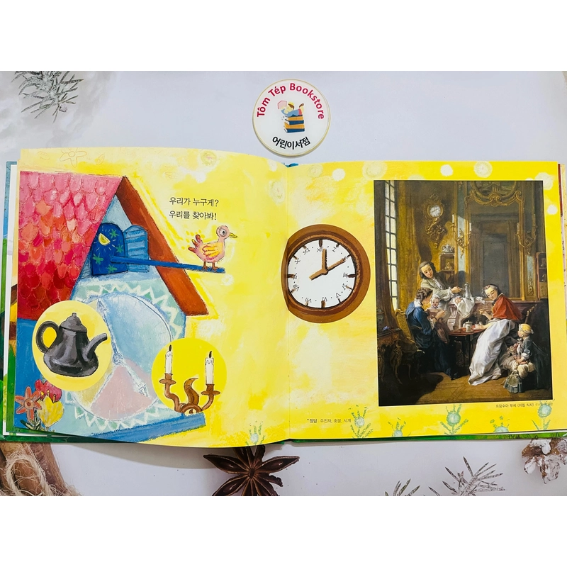 Sách tranh nghệ thuật tiếng Hàn 미술관에 간 꼬마 피카소 part 1 498975