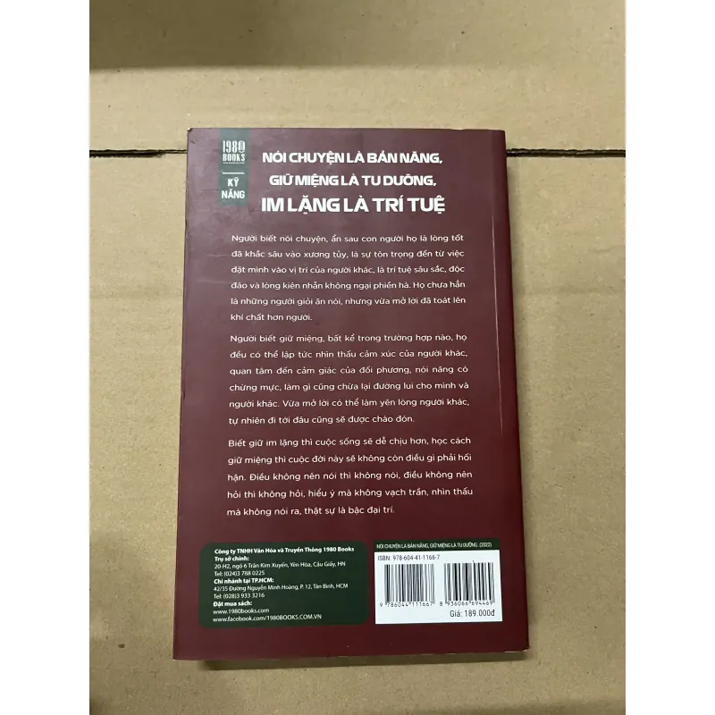 Nói chuyện là bản năng,giữ miệng là tu dưỡng,im lặng là trí tuệ  1019799