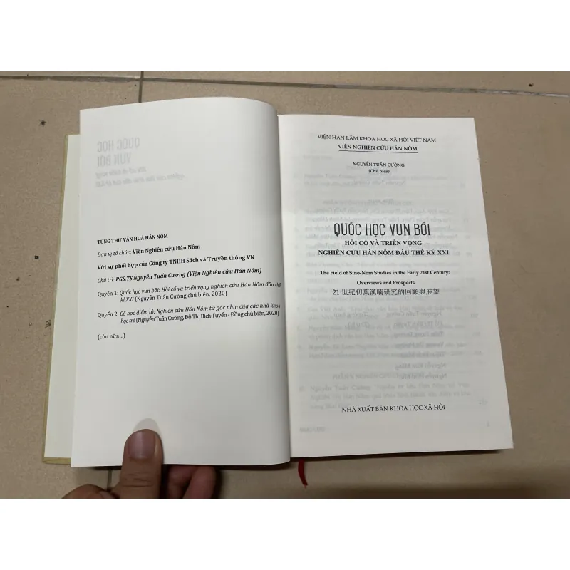 Tùng thư văn hóa Hán Nôm - Quốc Học Vun Bồi ( bìa cứng) 992513