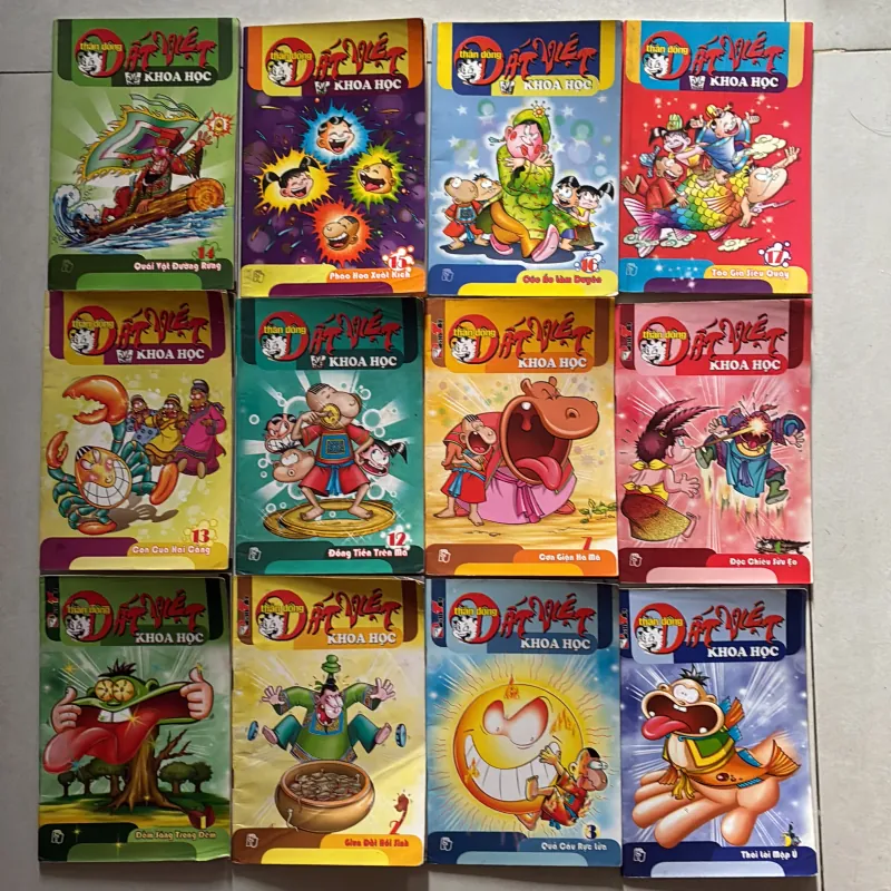 Truyện tranh thần đồng Đất Việt: khoa học (27 tập)  751294