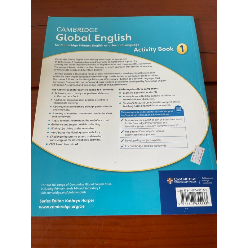 HỌC TIẾNG ANH Cambridge global english activity book 1 539349